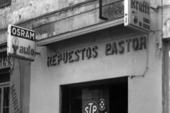 Letrero puerta Repuestos Agrícolas Pastor