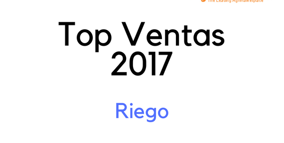 Top Ventas Riego Profesional en 2017