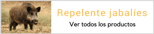 Reoelente para jabalies, protección de cultivos