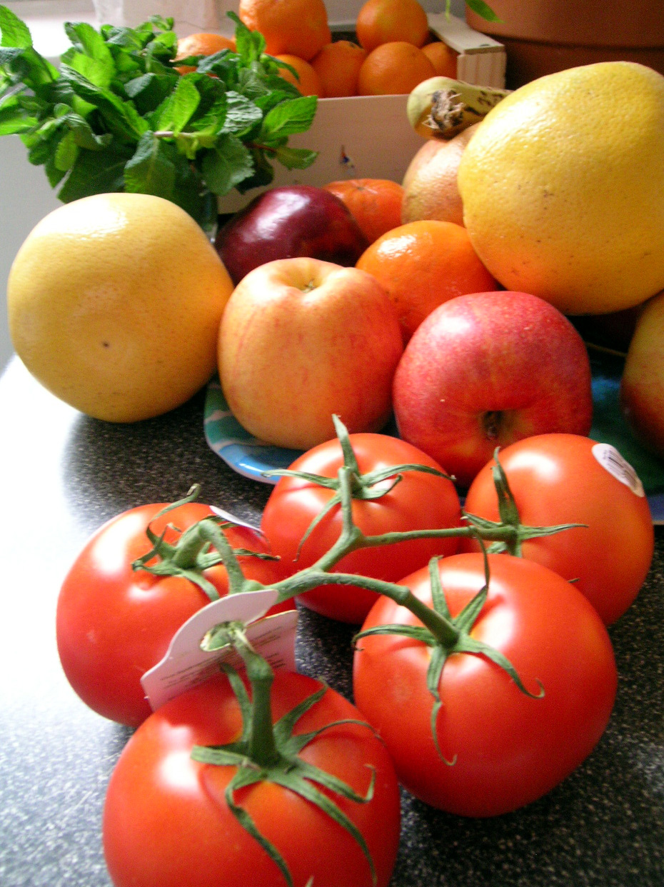 Frutas y hortalizas